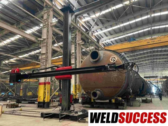Welding Manipulator, Saw, Seam, Tube, Adjustable, Robot Hand Arm Welding Manipulator